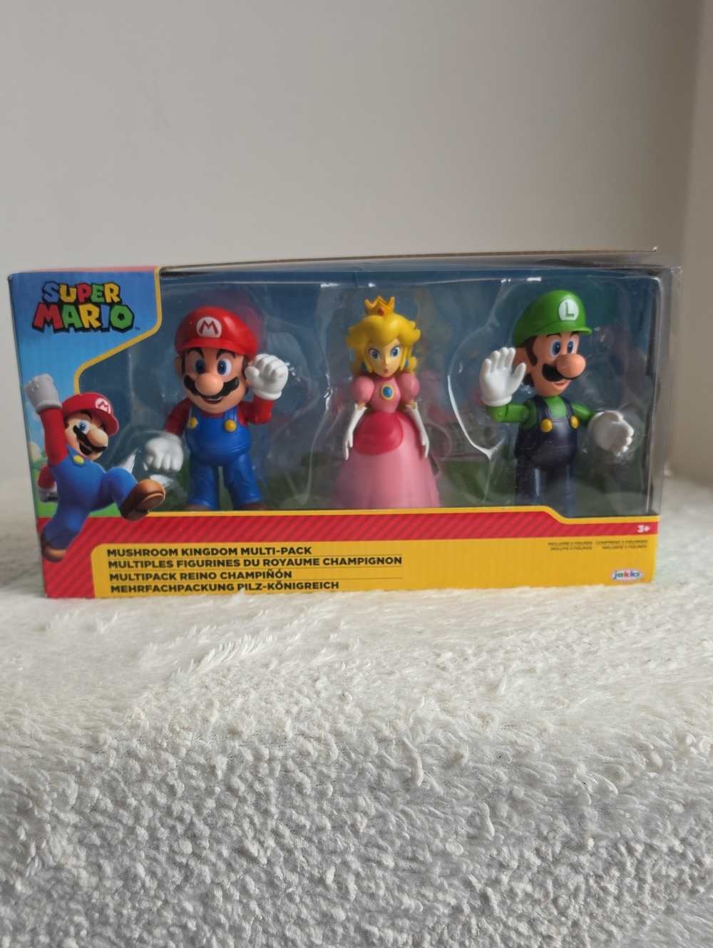 Jakks Pacific Super Mario Mushroom Kingdom Multi-Pack 3-Figure Set